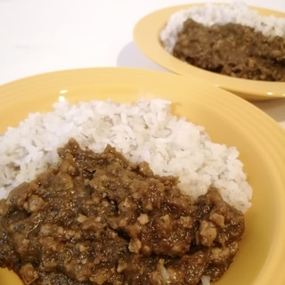 時短！簡単！栄養たっぷりキーマカレー